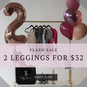 2 Leggings for $32