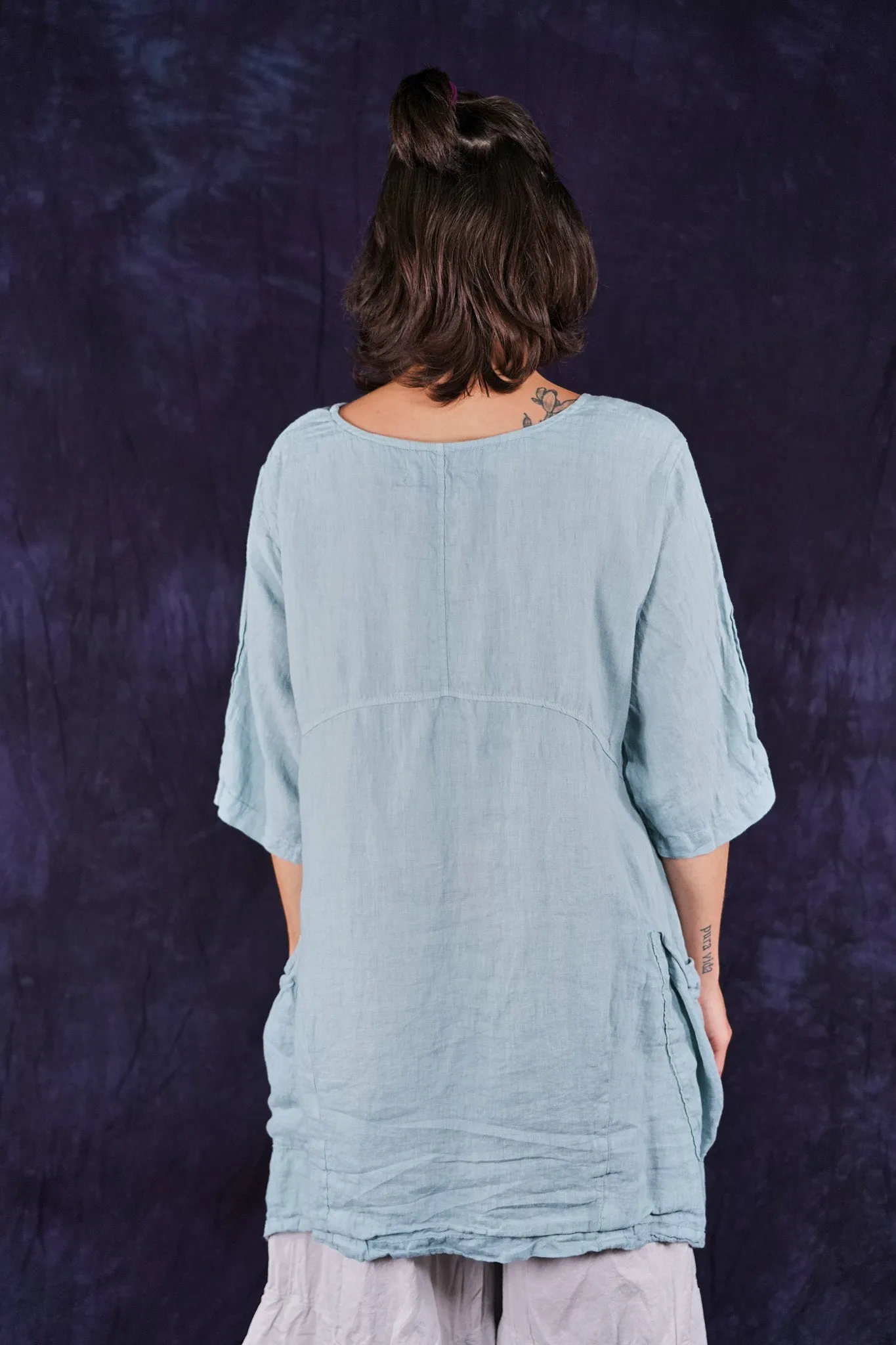 2270 Linen Urchin Tunic Early Sky-P