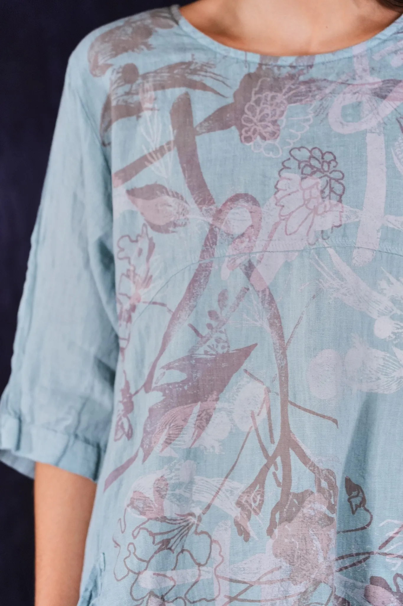 2270 Linen Urchin Tunic Early Sky-P