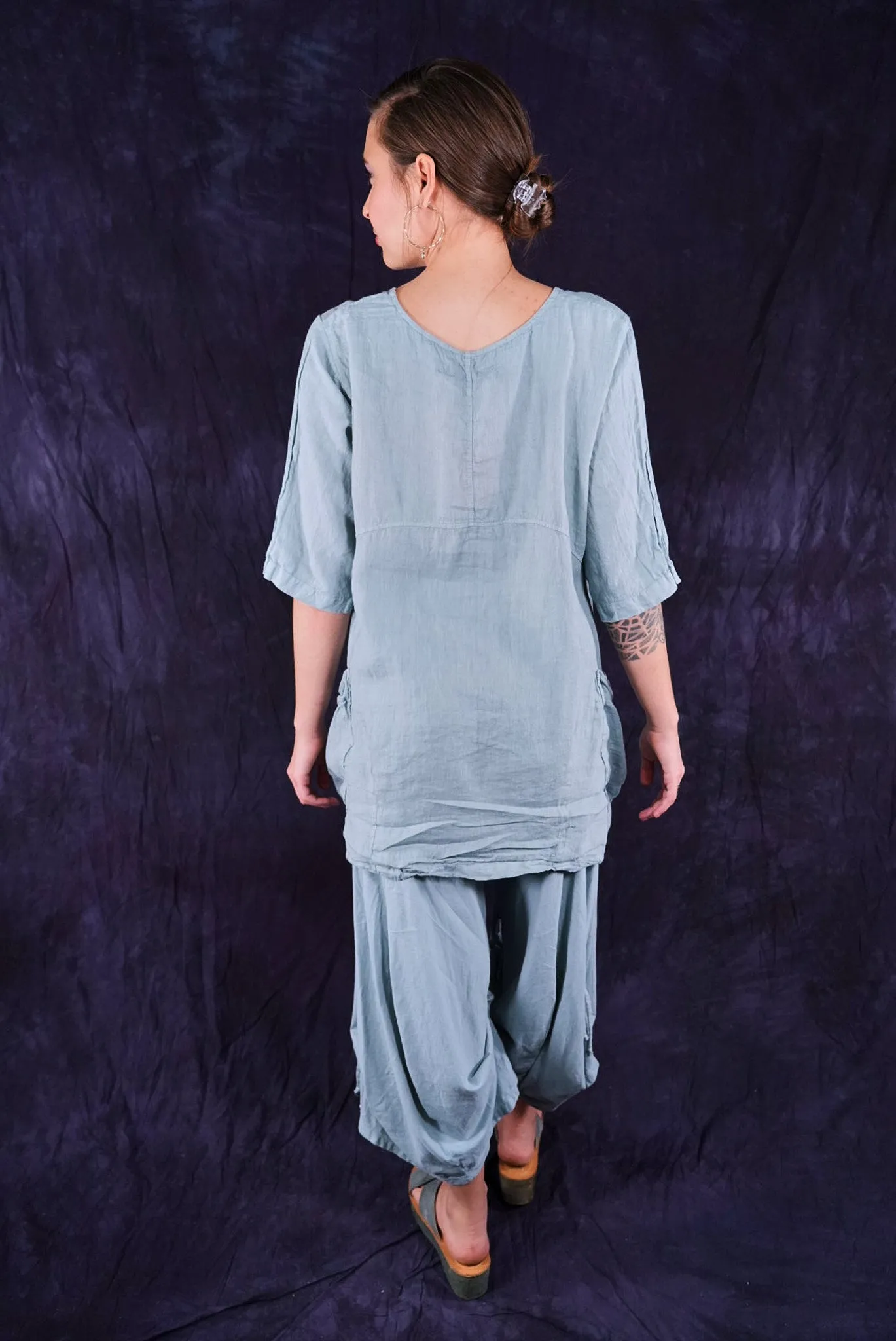 2270 Linen Urchin Tunic Early Sky-P