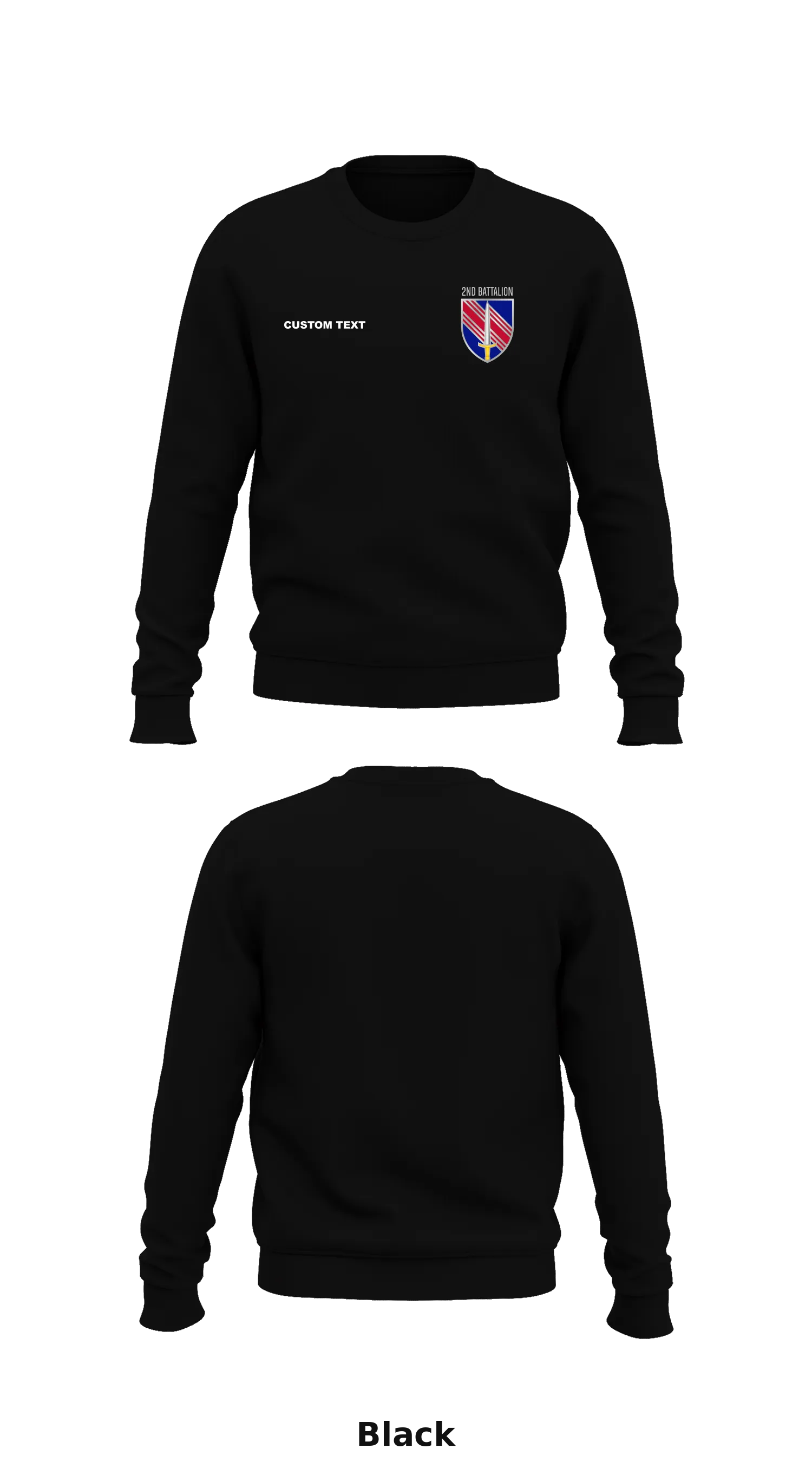 2ND SFAB Store 2 Core Men's Crewneck Performance Sweatshirt - 53993318241