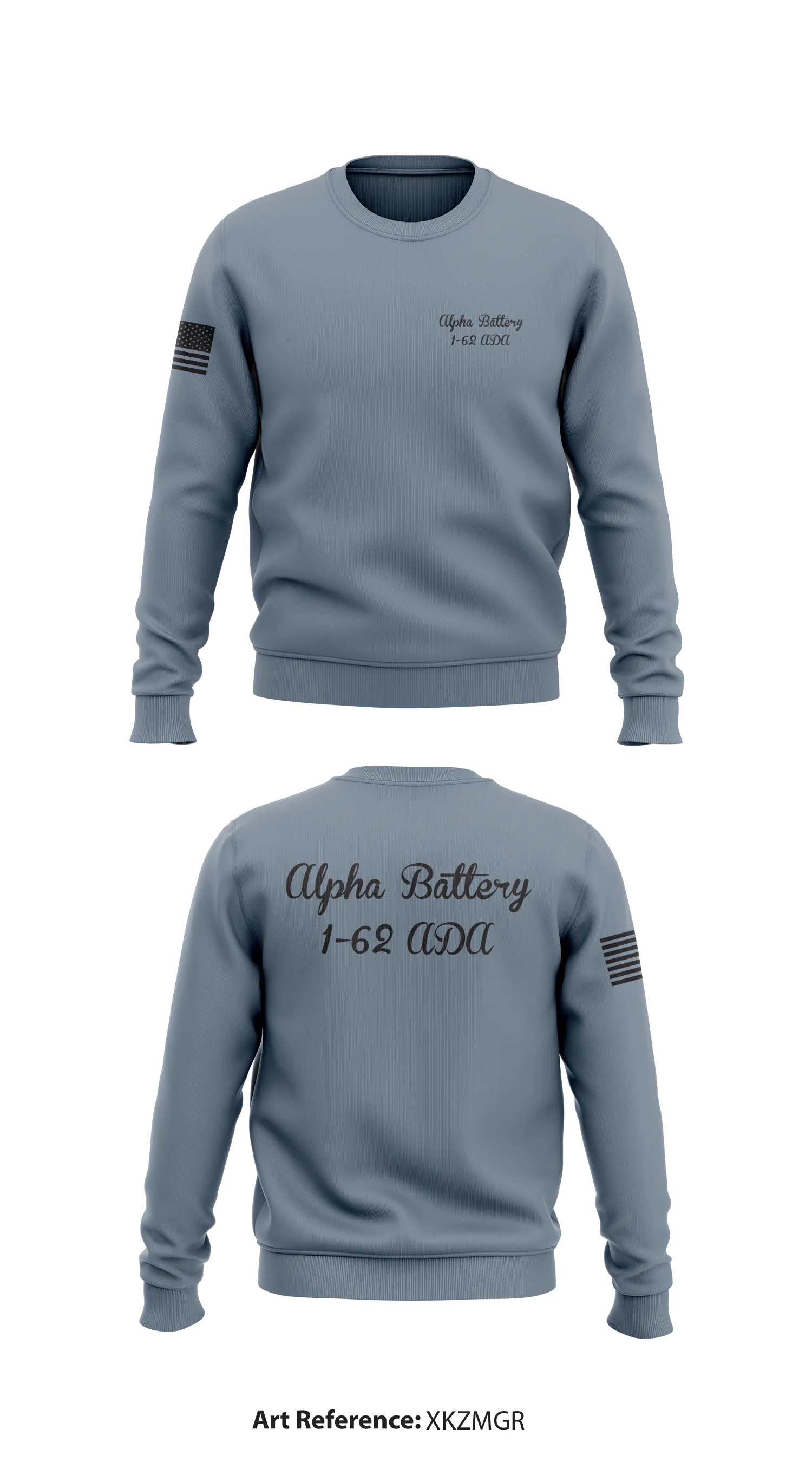 Alpha Battery 1-62 ADA Store 1 Core Men's Crewneck Performance Sweatshirt - XkZMGR
