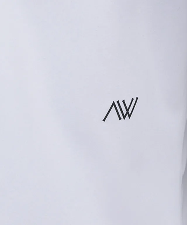 ANEW Golf: Women Back Zip Shoulder Tape Point Short T-Shirt - White