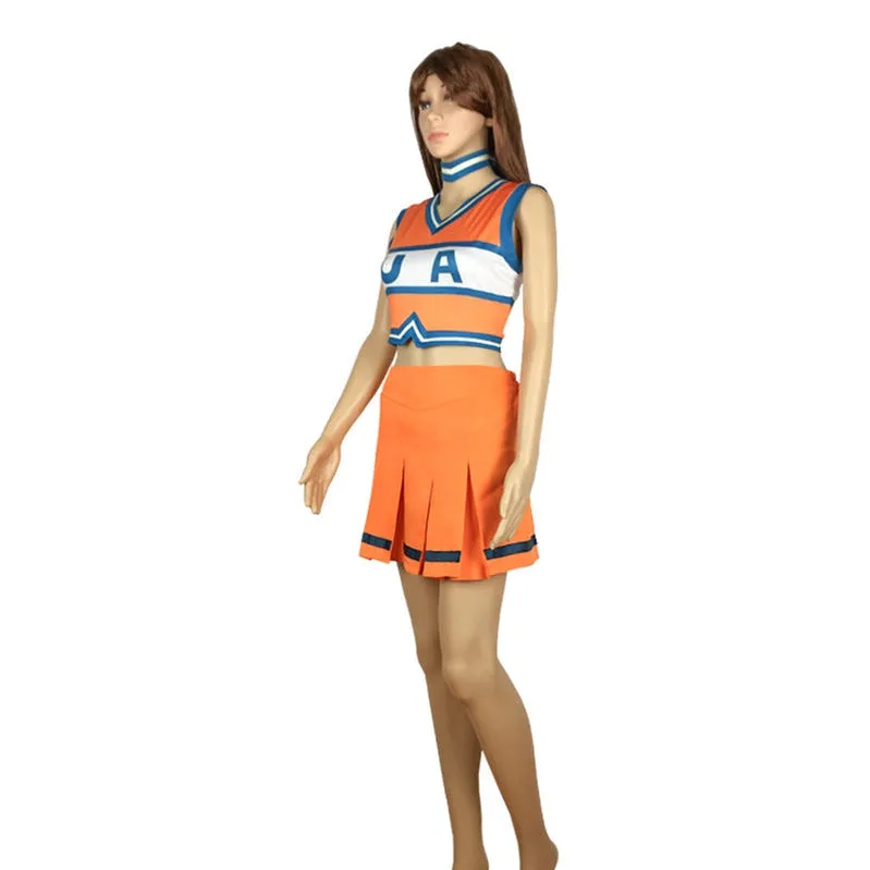 Anime My Hero Academia Ochako Uraraka Woman Lala Uniform Cosplay Costumes