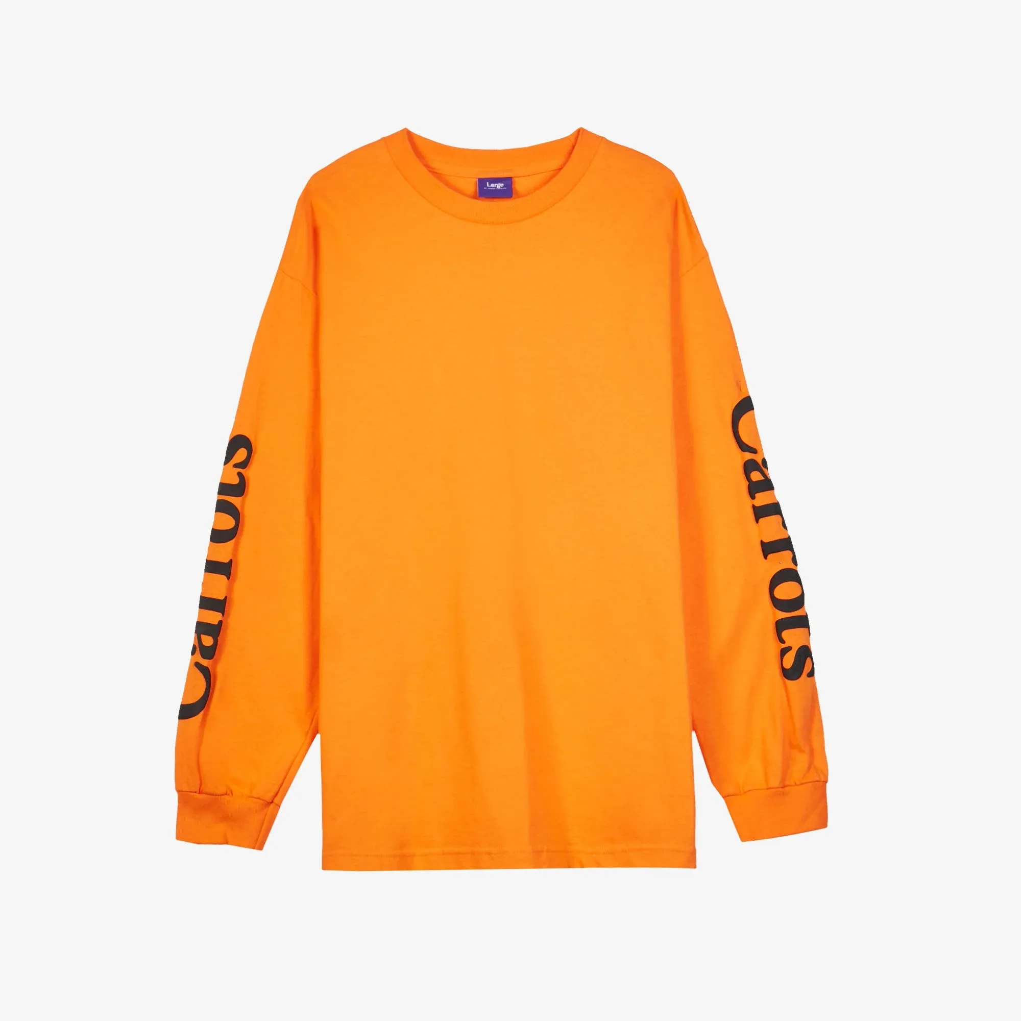 Anwar Carrots Men's Long Sleeve Wordmark Shirt $79 NWT