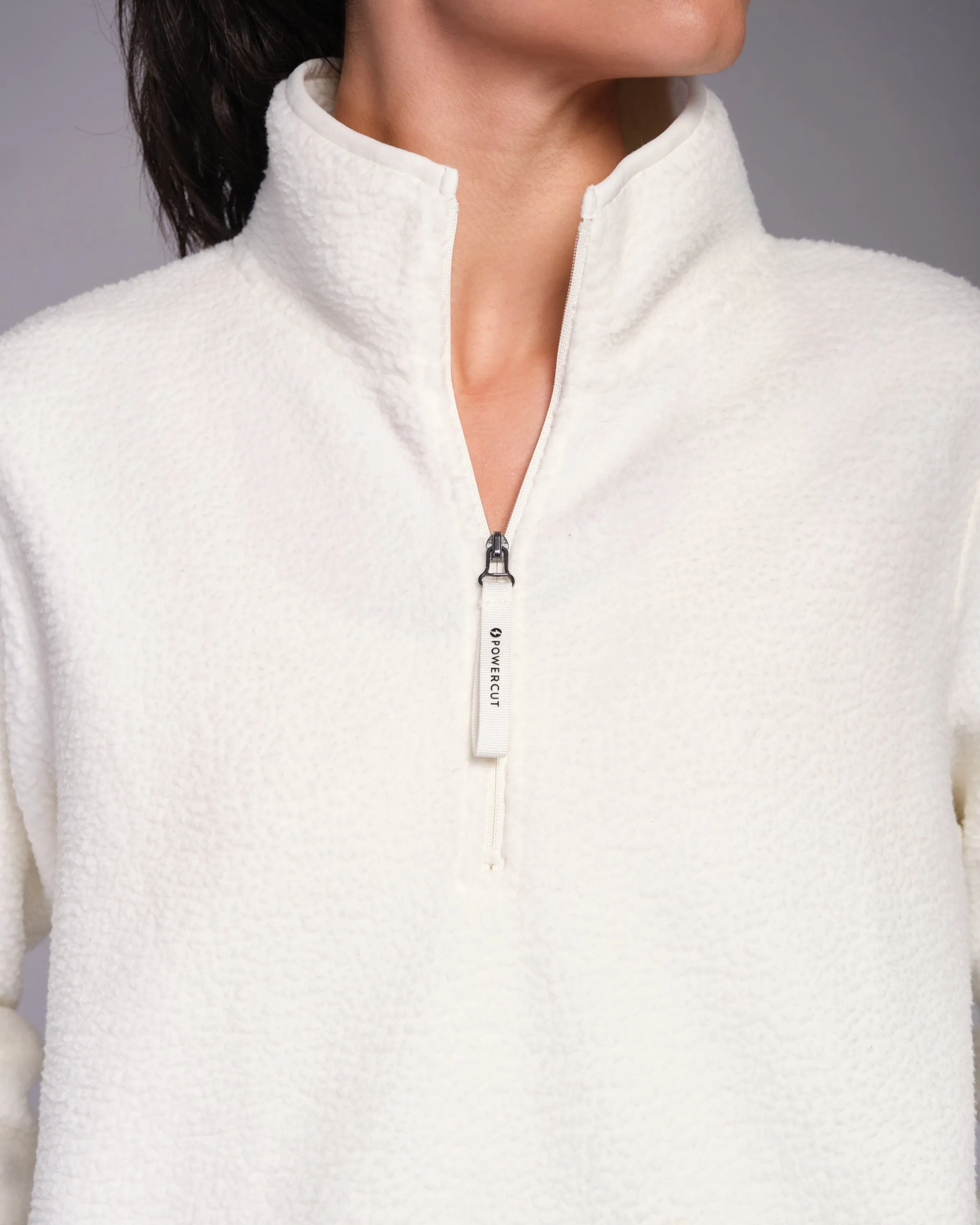 Ascend 1/4 Zip Fleece Marshmallow
