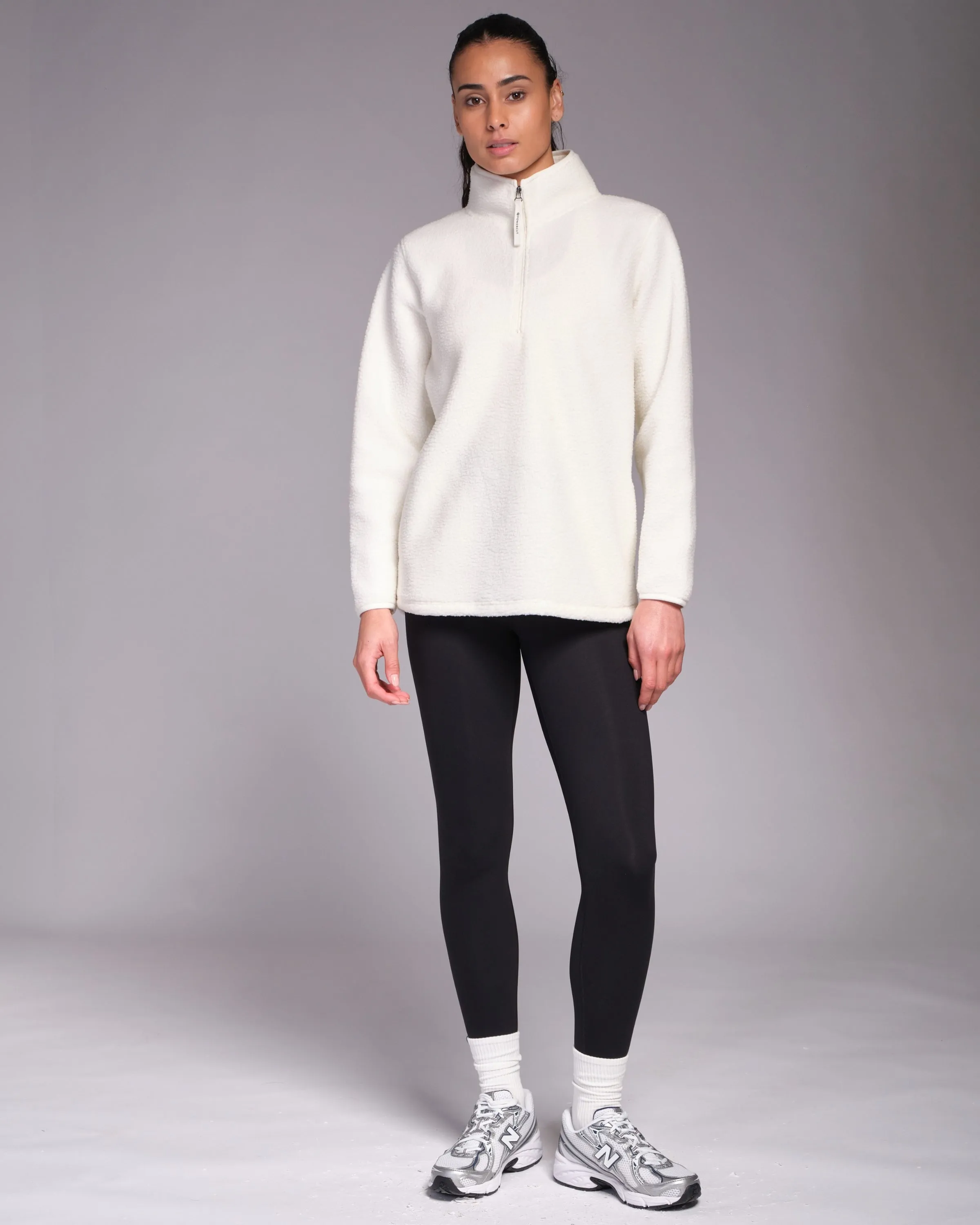 Ascend 1/4 Zip Fleece Marshmallow