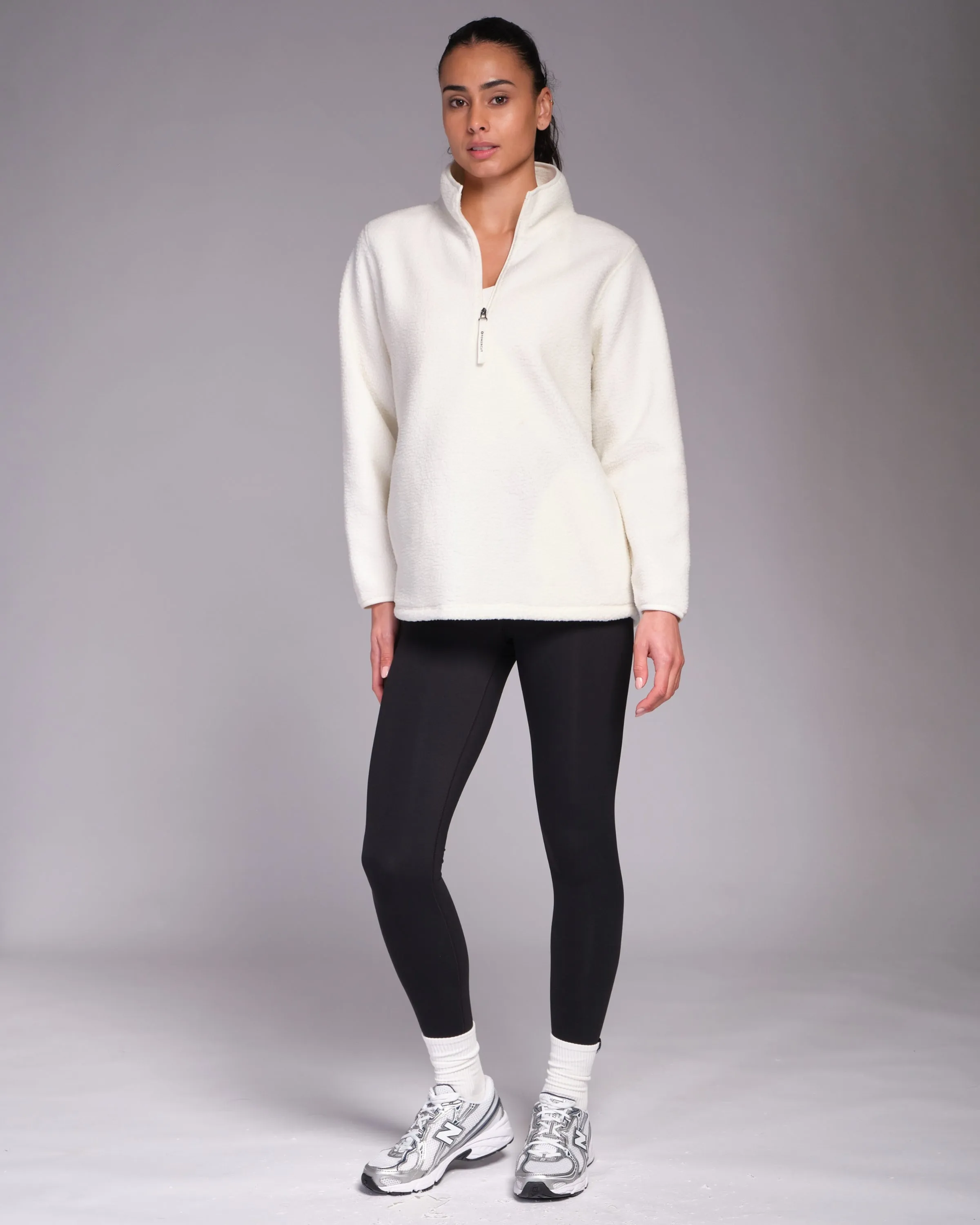 Ascend 1/4 Zip Fleece Marshmallow