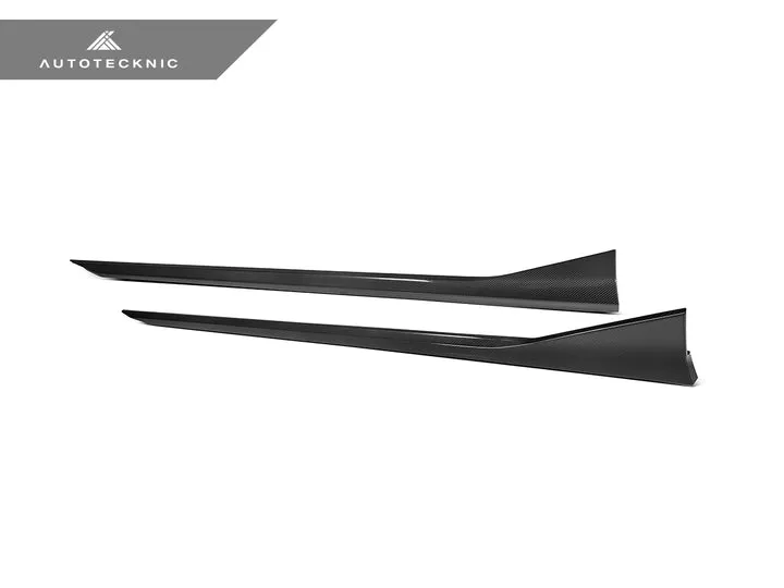 AutoTecknic G90 / G99 M5 Dry Carbon Side Skirt Extension Set