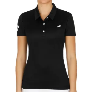 Babolat Women's Core Polo Shirt (Black)