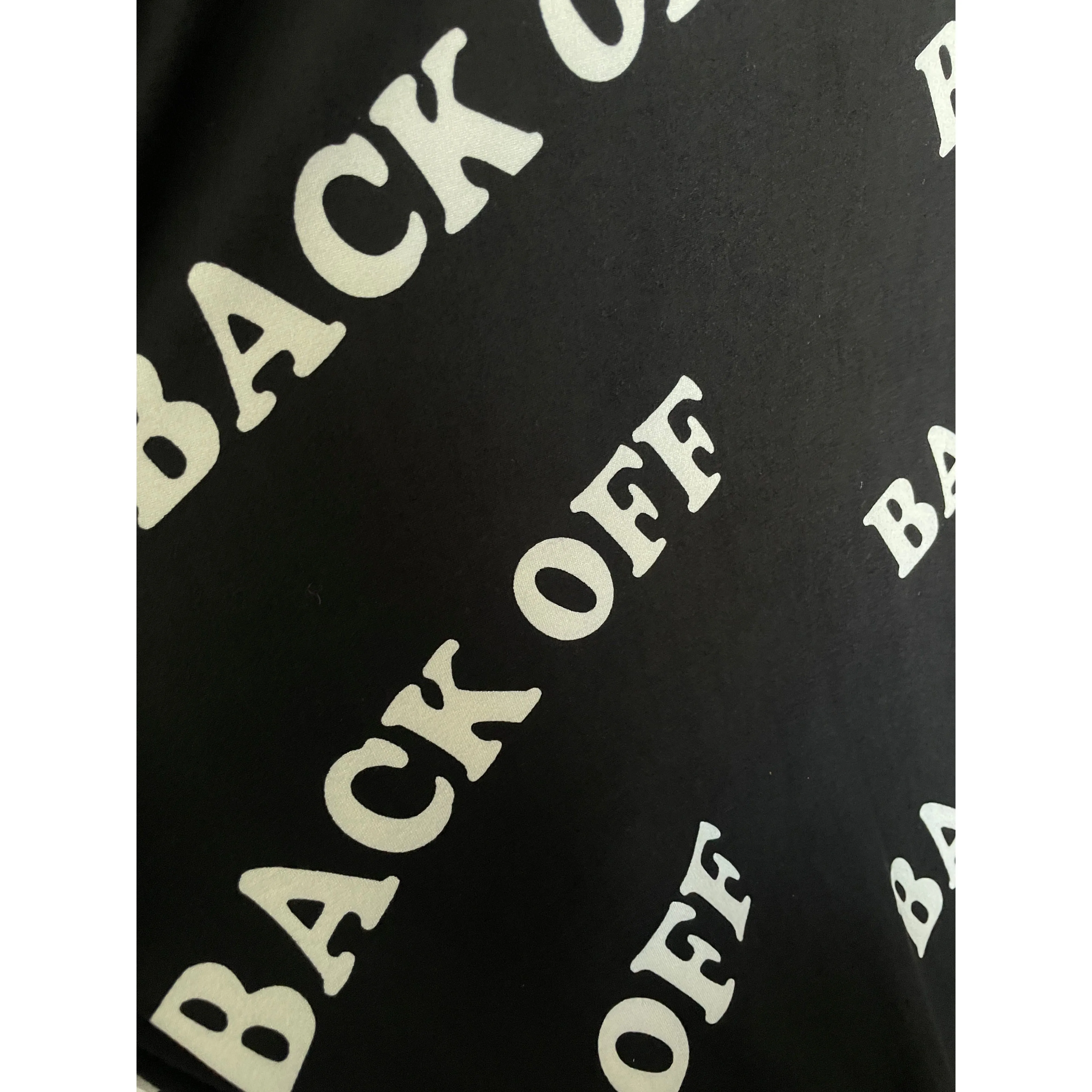 Back off (fabric)