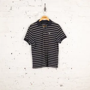 Barbour Striped Polo Shirt - Blue - M