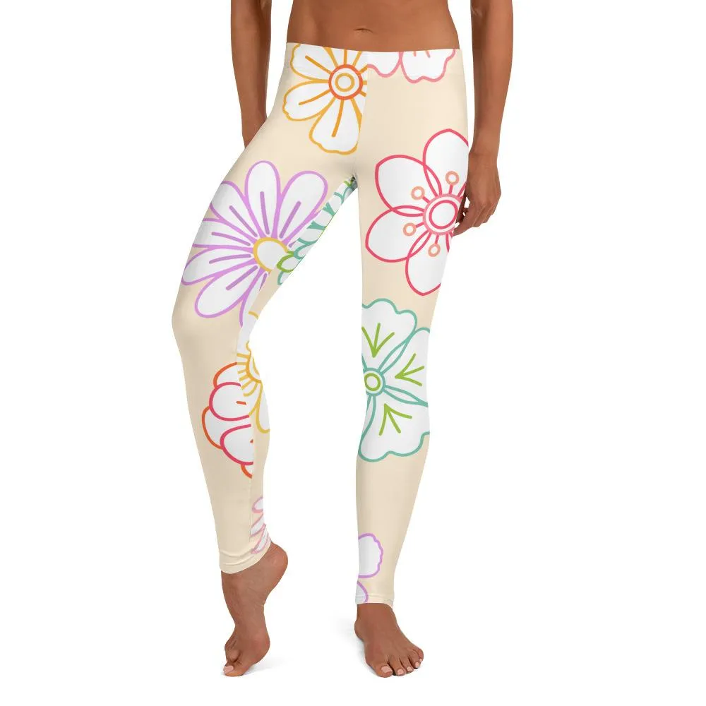 BirdGirls Flower Power Leggings