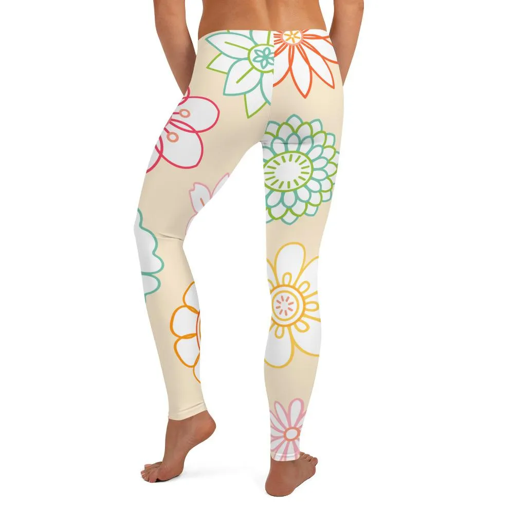 BirdGirls Flower Power Leggings