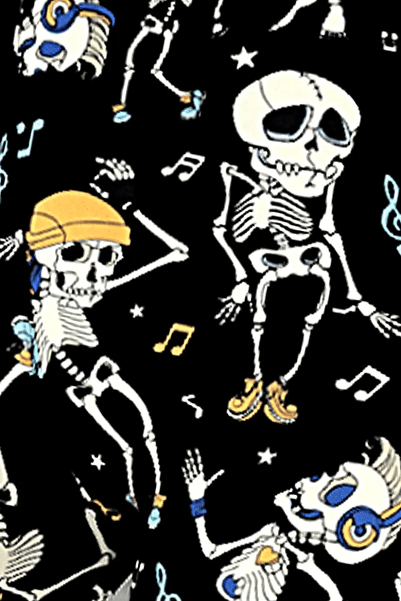Boogie Fever Kids Skeleton Leggings