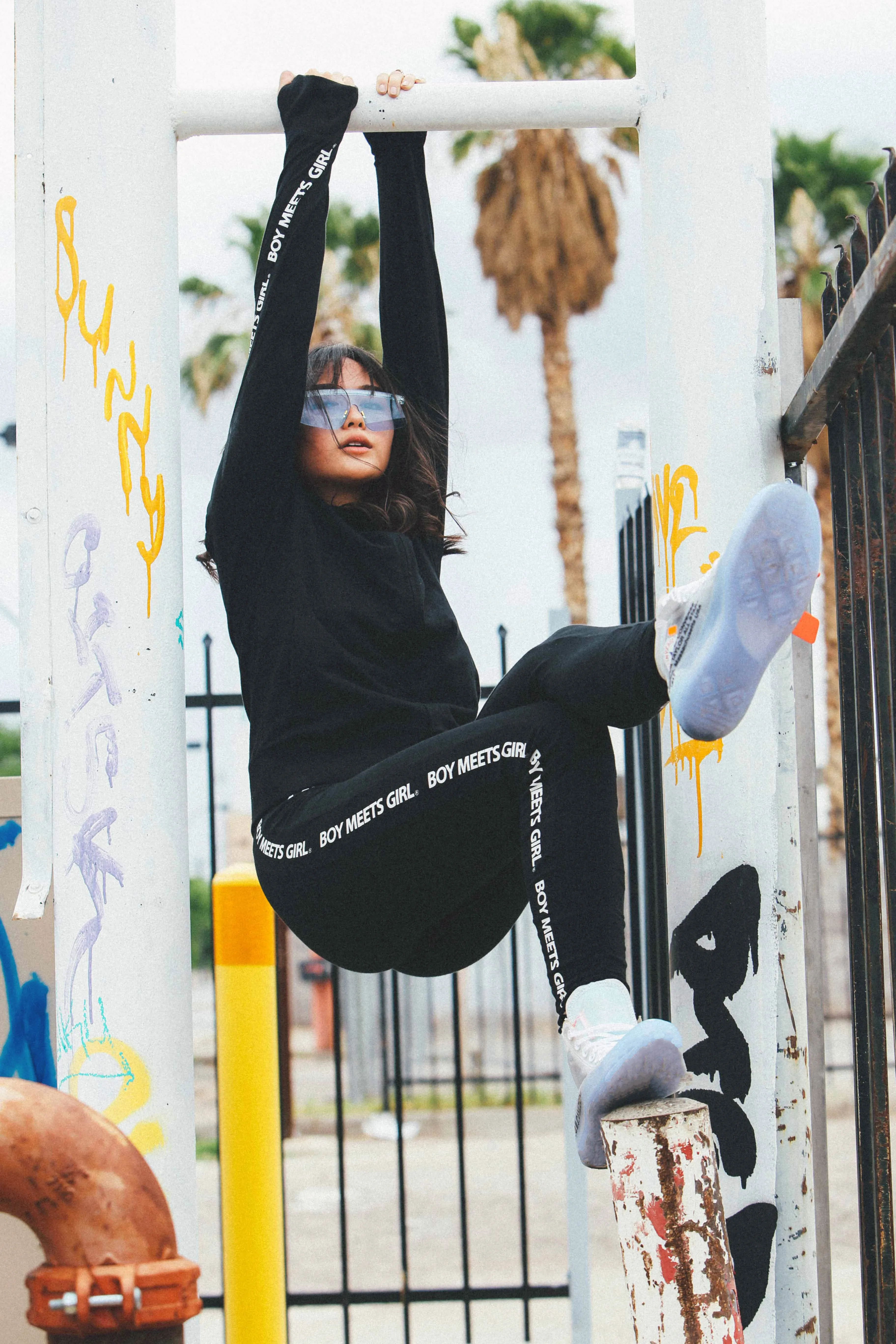 BOY MEETS GIRL® Tracksuit Leggings