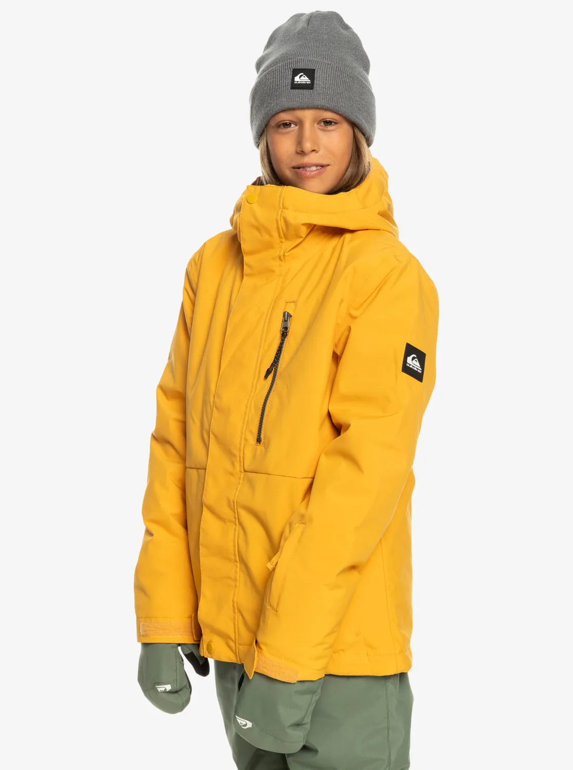 Boys' Mission Solid Insulated Snow Jacket