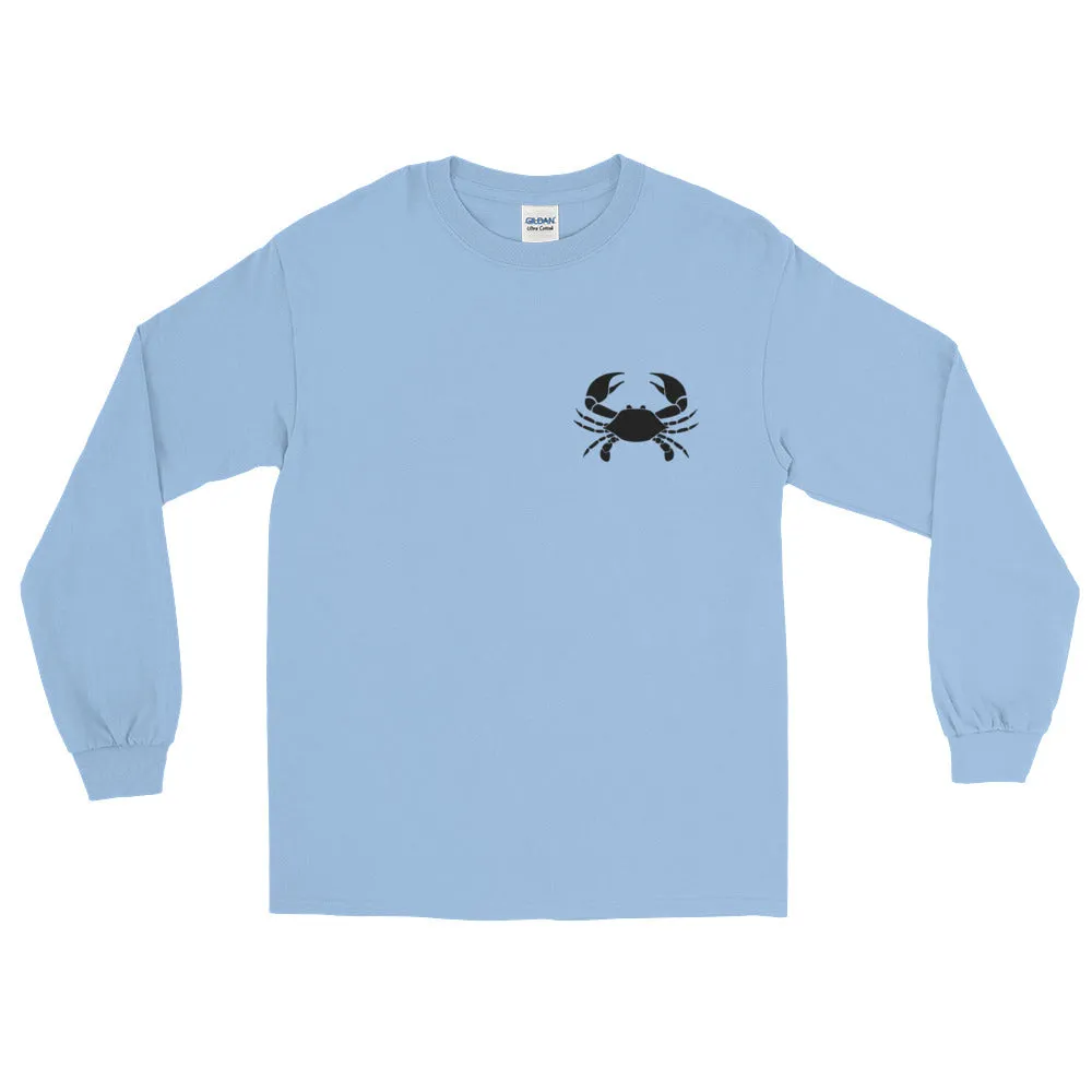CANCER SHIRT - Zodiac Symbol Design - Long sleeve T Shirt for Men