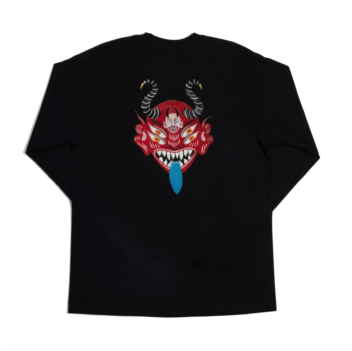 Chocolate Mask Long Sleeve Tee Black