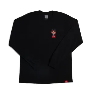 Chocolate Mask Long Sleeve Tee Black