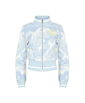 CHUCUCHU Candy Camo Outerwear - Sky Blue