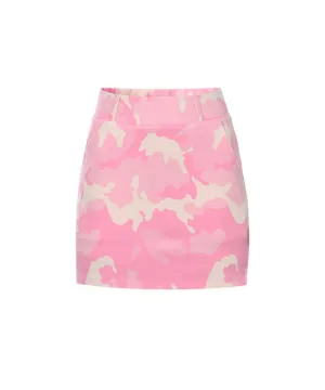 CHUCUCHU Candy Camo Skirt - Pink