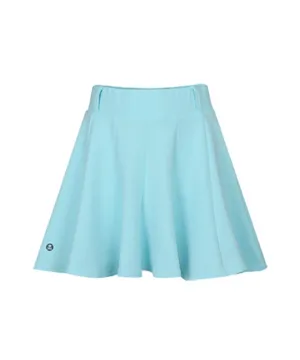 CHUCUCHU Women's Jersey Full Skirt - Sky Blue