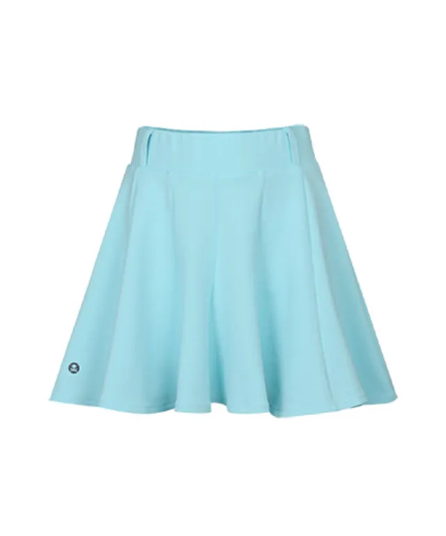 CHUCUCHU Women's Jersey Full Skirt - Sky Blue