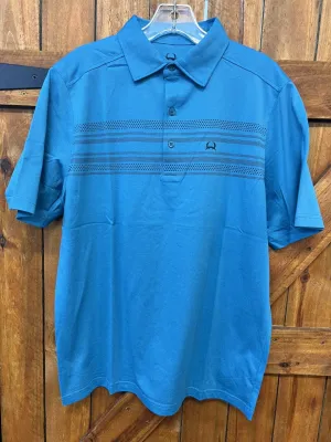Cinch Polo Mens Arena Flex Blue (MTK1865015)