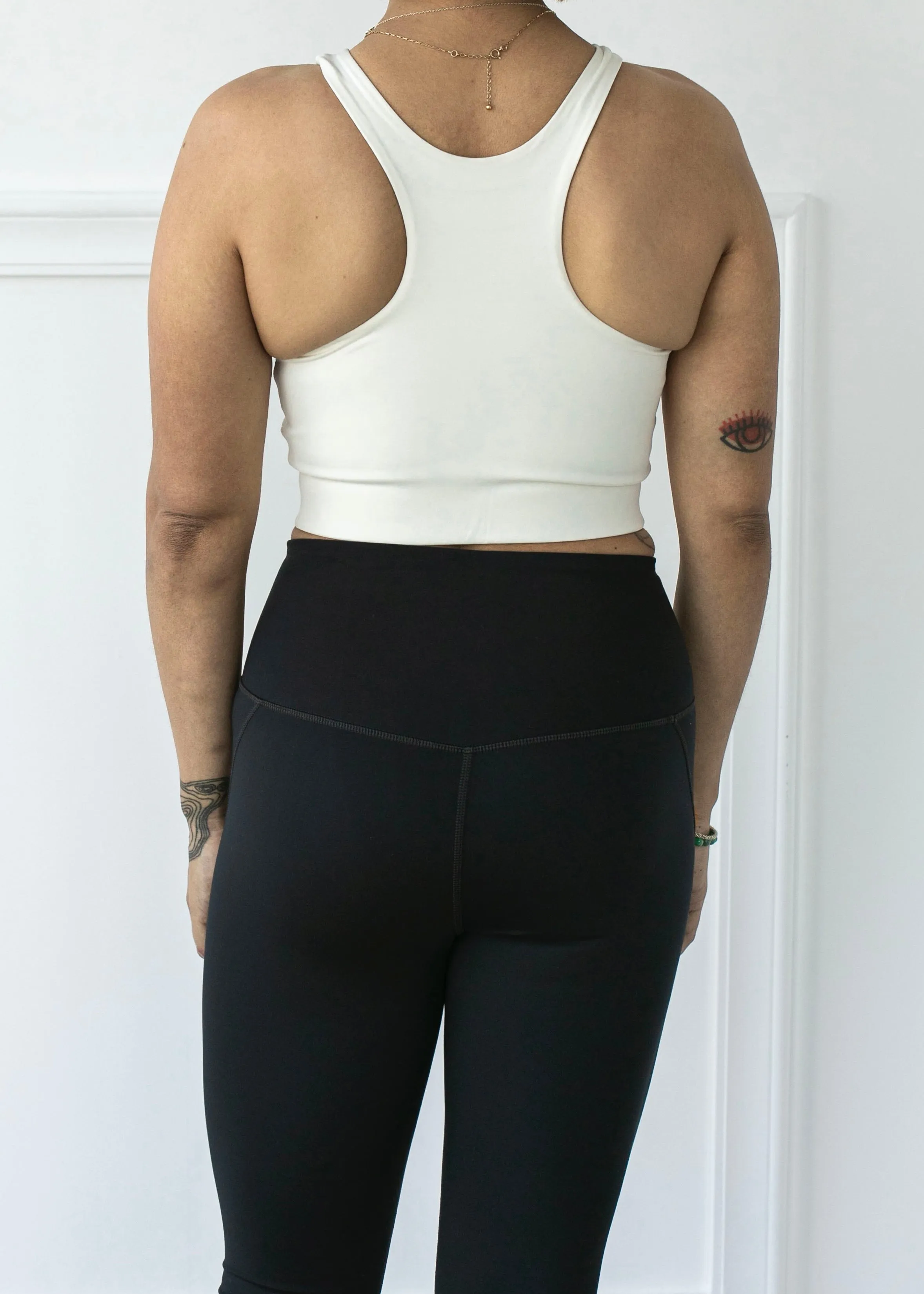 Compressive High-Rise Capri Legging, Black