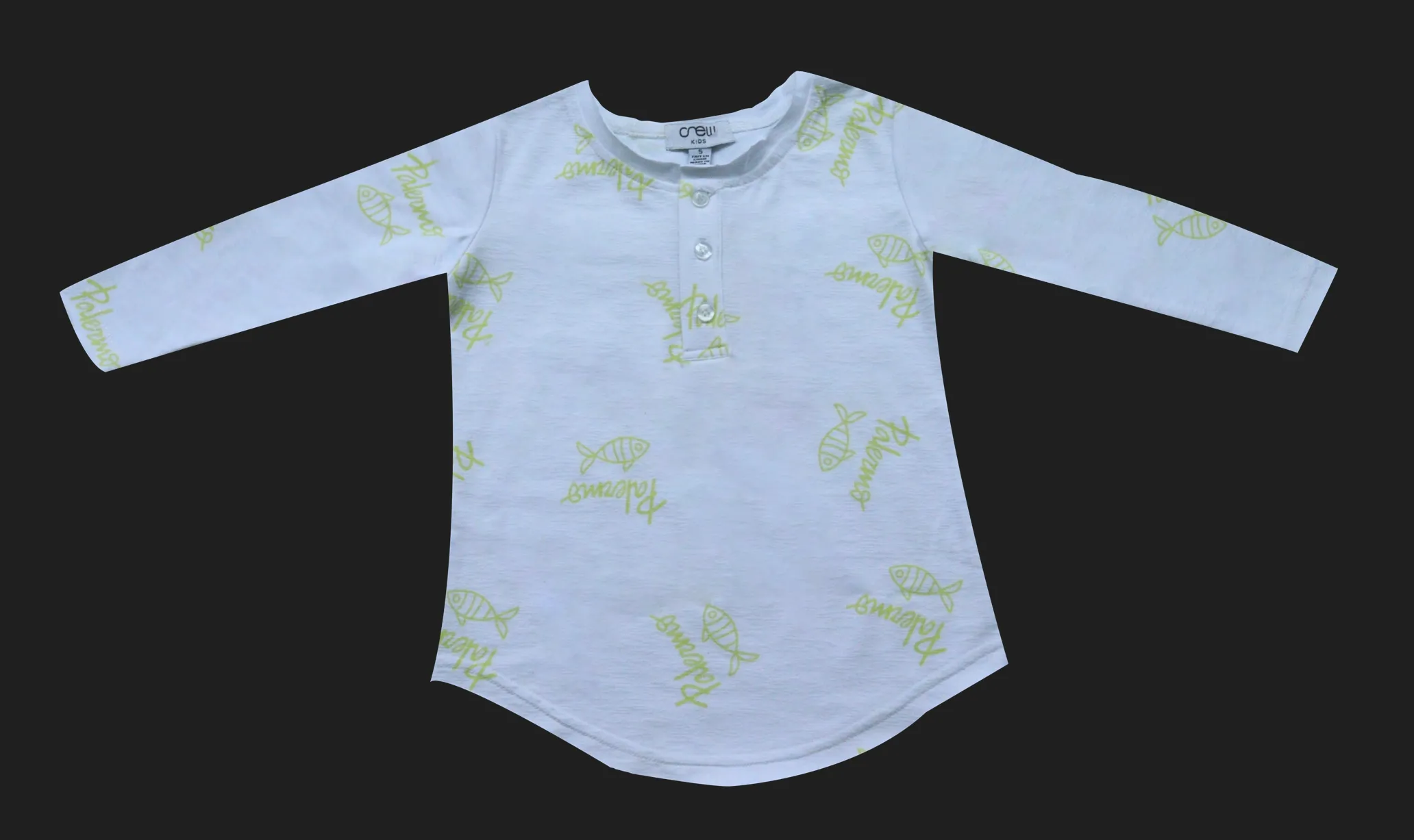 Crew Kids Long Sleeve Palermo Tee