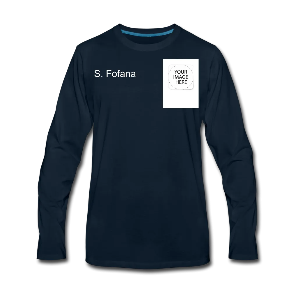 Customize Men's Premium Long Sleeve T-Shirt