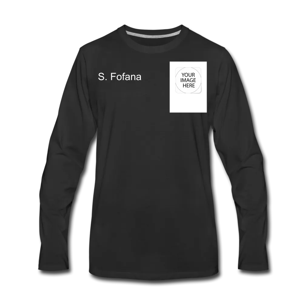 Customize Men's Premium Long Sleeve T-Shirt