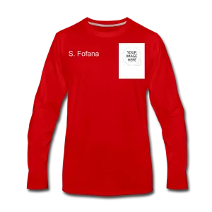Customize Men's Premium Long Sleeve T-Shirt