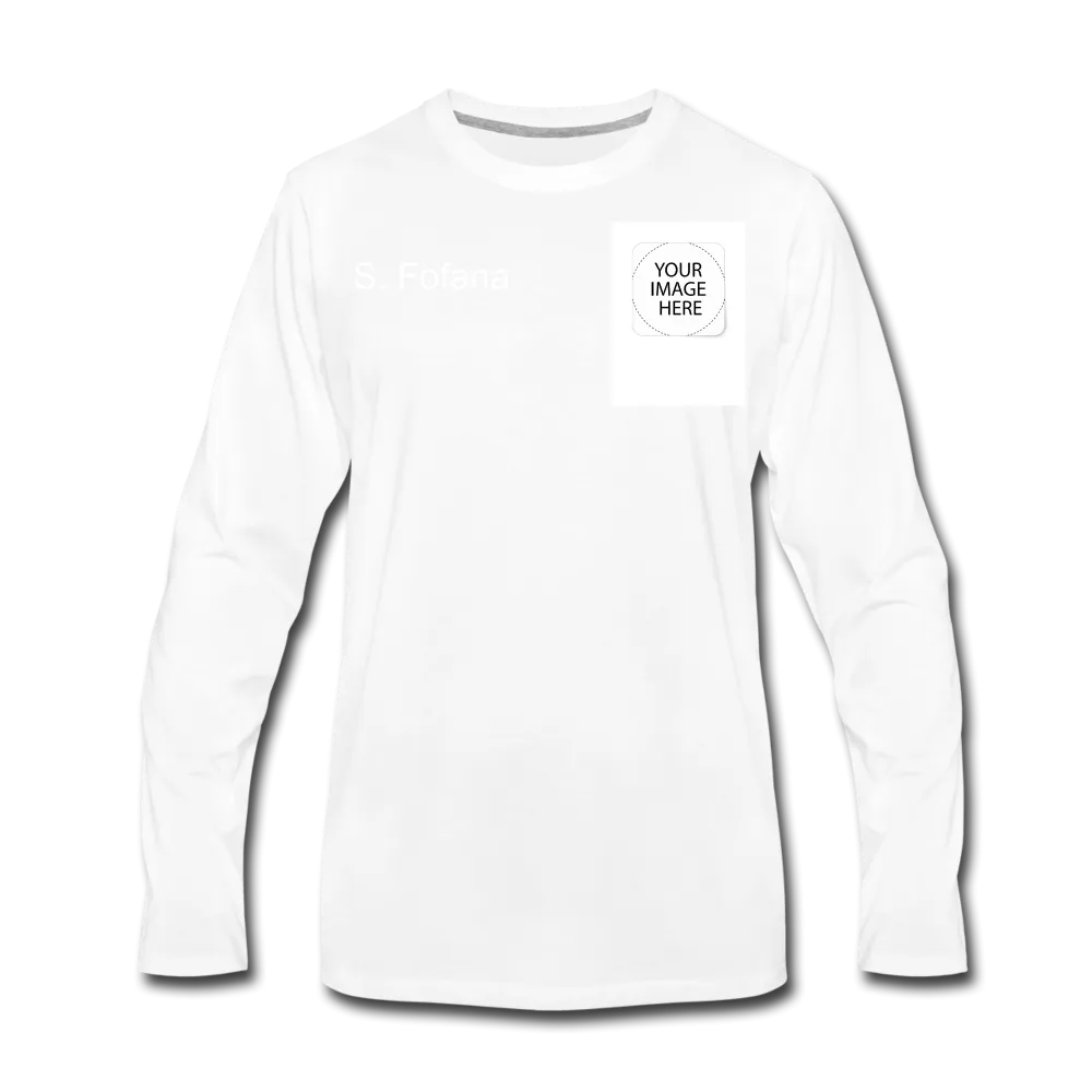 Customize Men's Premium Long Sleeve T-Shirt