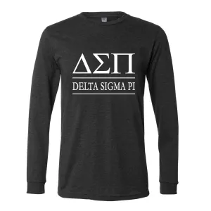 Delta Sigma Pi Long Sleeve Tee