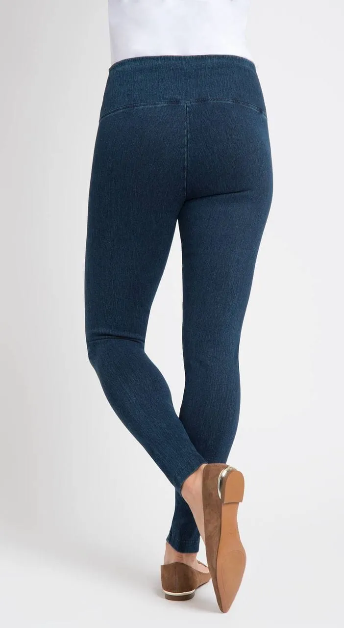 Denim Stretch Legging - Indigo Blue