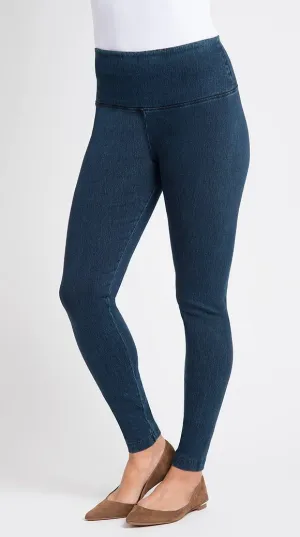Denim Stretch Legging - Indigo Blue