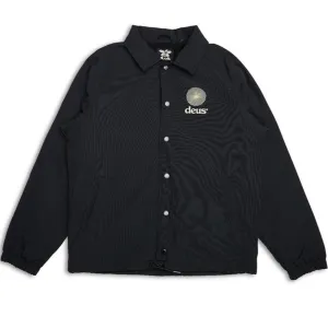 Deus Ex Machina Strata Coach Jacket Black