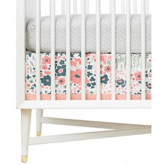 Dwell Studio Canvas Posy Crib Shirt