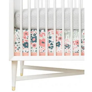 Dwell Studio Canvas Posy Crib Shirt