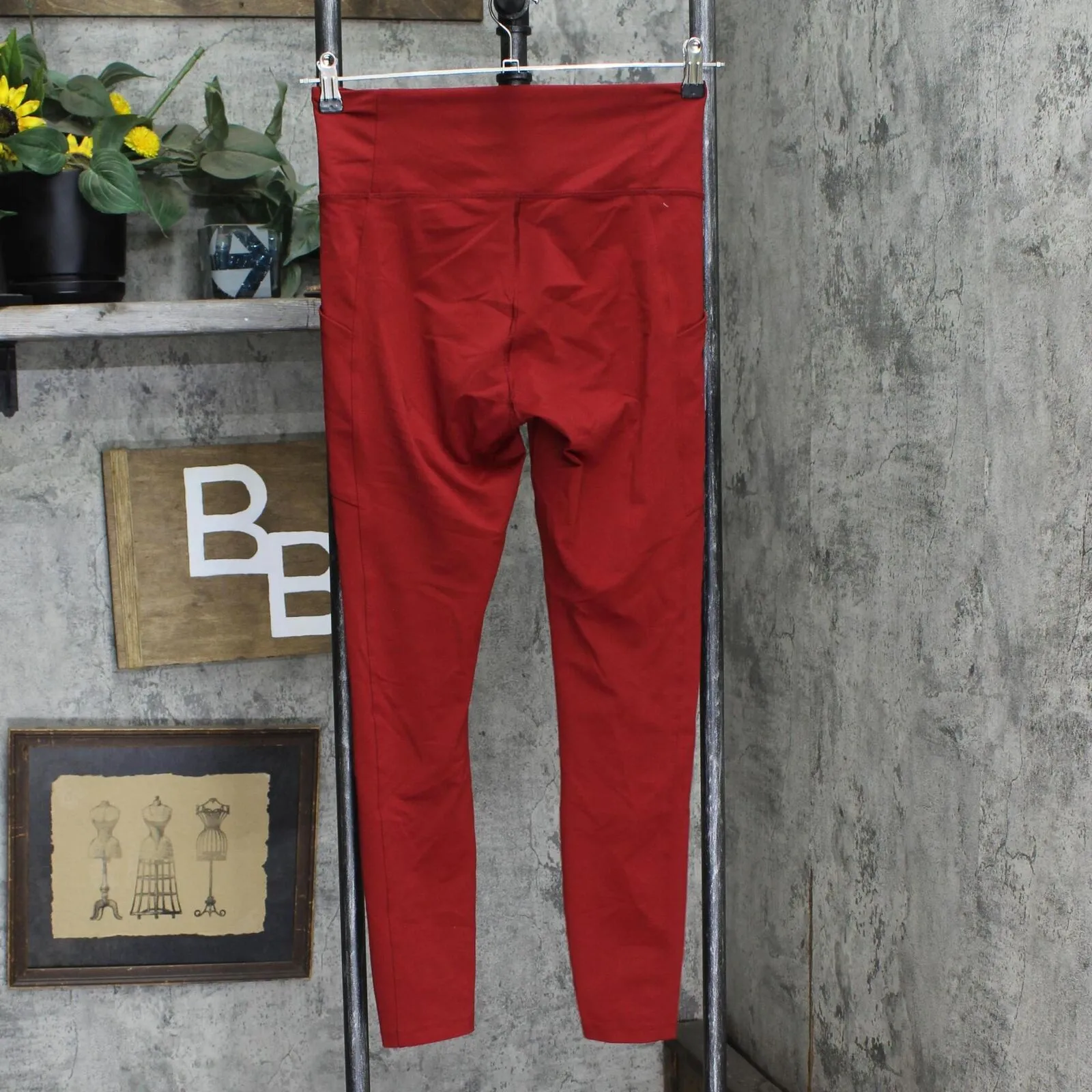 Eddie Bauer Women's Stretch Trail Tight Pants 1732089 Red S