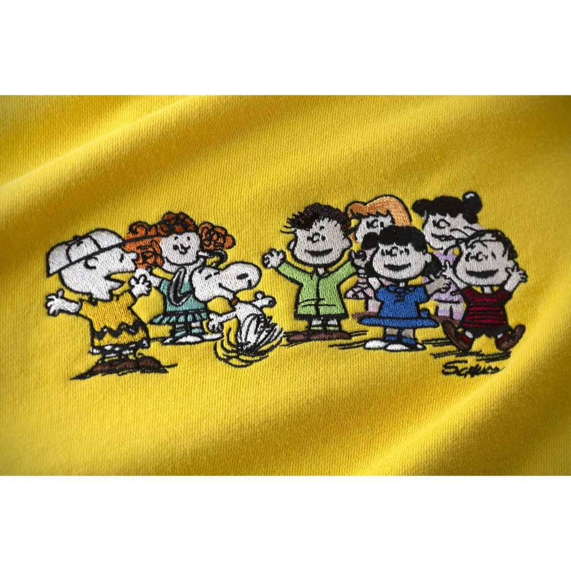 FL00080 Huf x Peanuts End Credits Pullover Fleece - Black