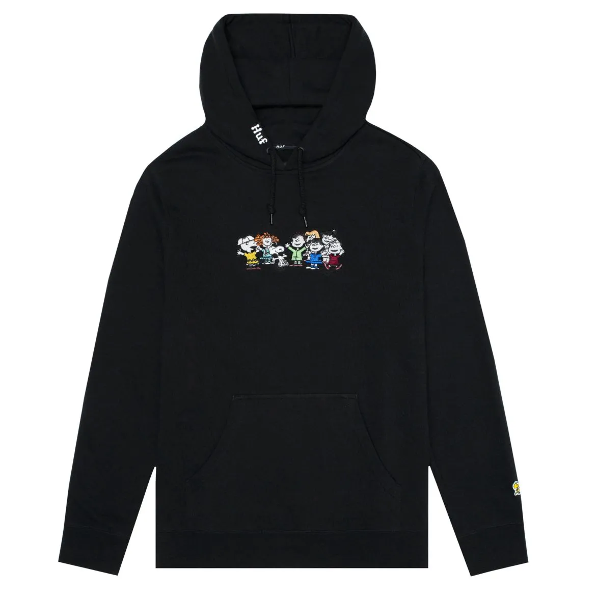 FL00080 Huf x Peanuts End Credits Pullover Fleece - Black