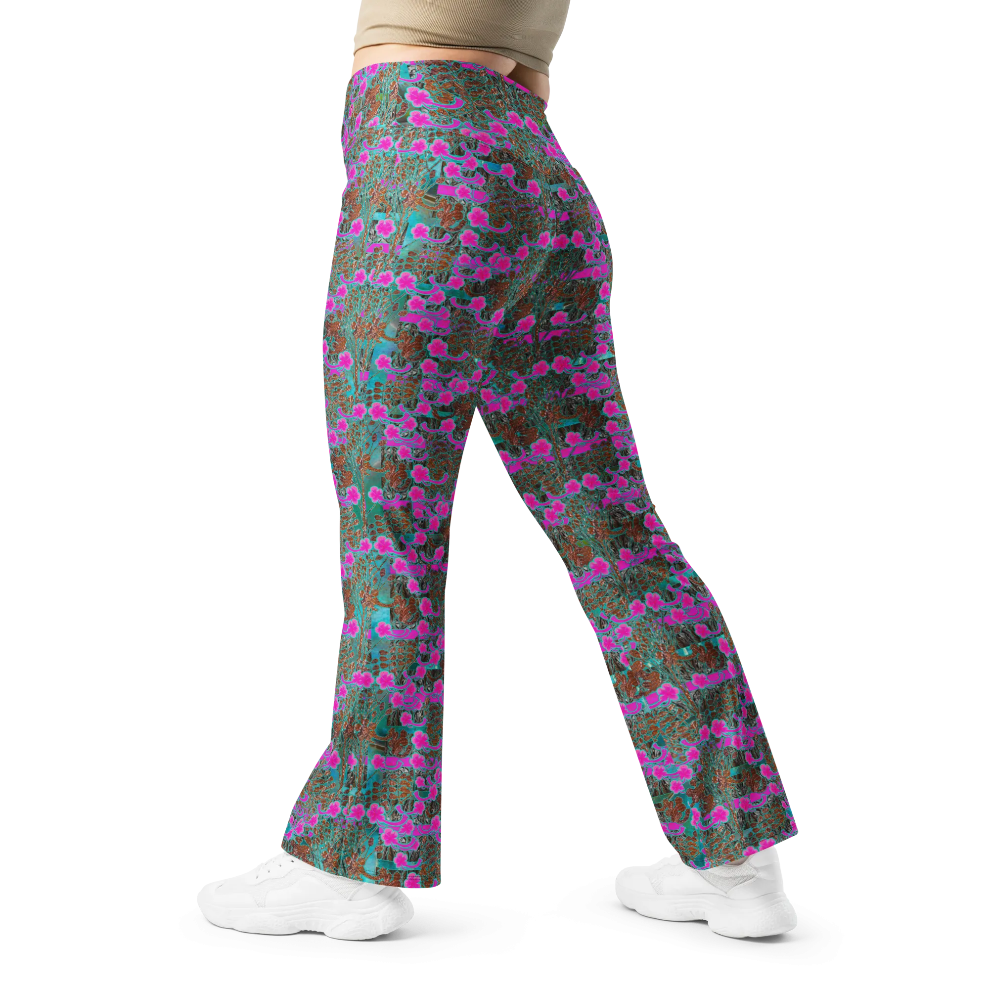 Flare Leggings (Her/Muliebris)(Tree Link WindSong Flower) RJSTH@Fabric#8 RJSTHW2024 RJS