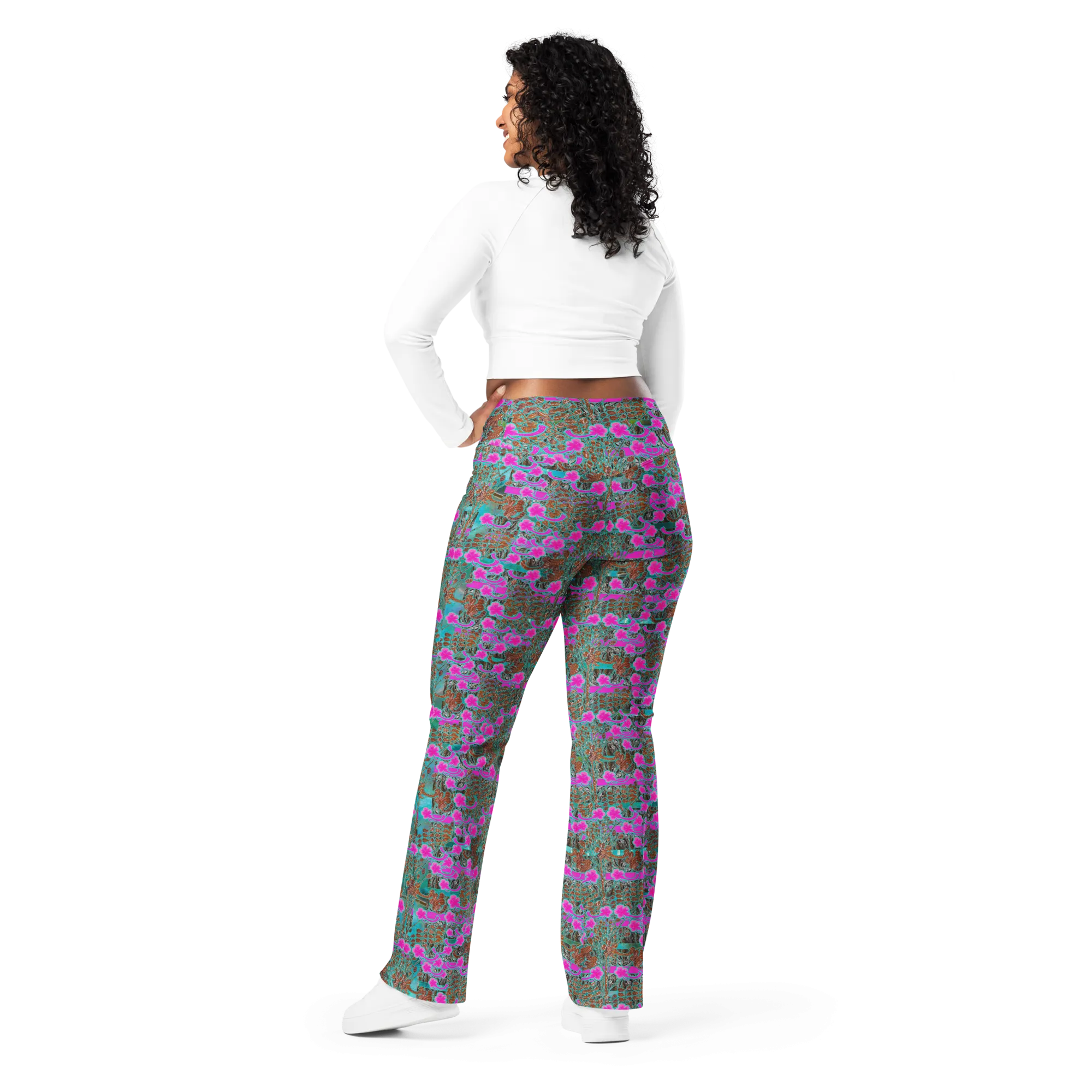 Flare Leggings (Her/Muliebris)(Tree Link WindSong Flower) RJSTH@Fabric#8 RJSTHW2024 RJS