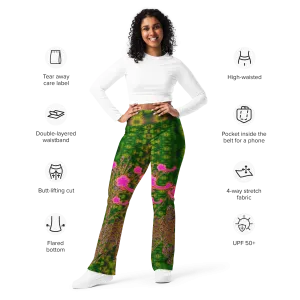 Flare Leggings (Her/Muliebris)(WindSong Flower) RJSTH@Fabric#7 RJSTHW2024 RJS