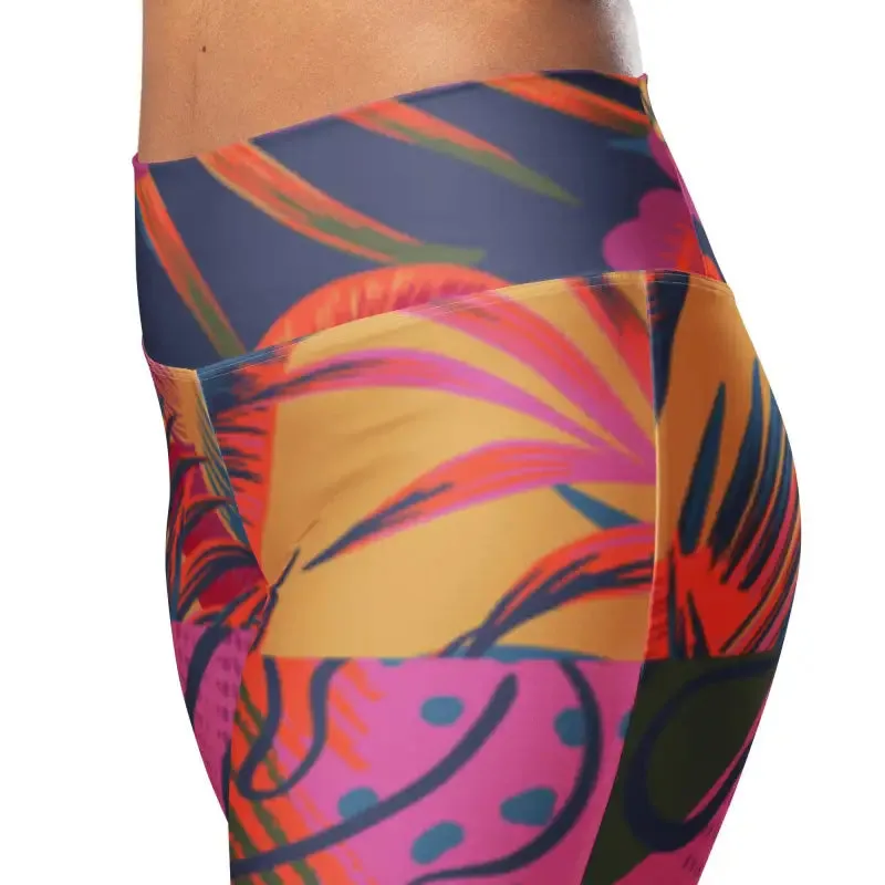 Flare Patterned Leggings