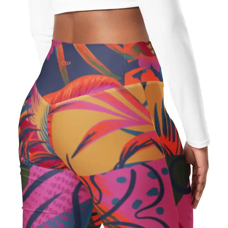 Flare Patterned Leggings