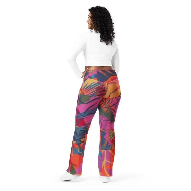 Flare Patterned Leggings